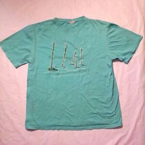 Aruba Tourist Vacation XL T Shirt Divi & Tamarijn Village Caribbean Mens Casual
